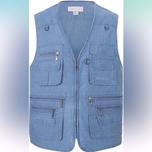 NWT Riutiru Sports Vest, Olympina Multiple Pockets Fishing, Hunting, Size 3X